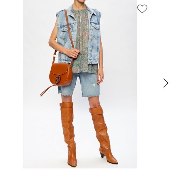 AllSaints Roma Shahmina Tie Back Sleeveless Top - Picture 4 of 5